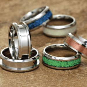 Custom Stone Inlay Ring