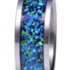 Custom Opal Inlay Ring