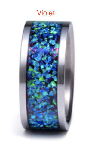 Custom Opal Inlay Ring